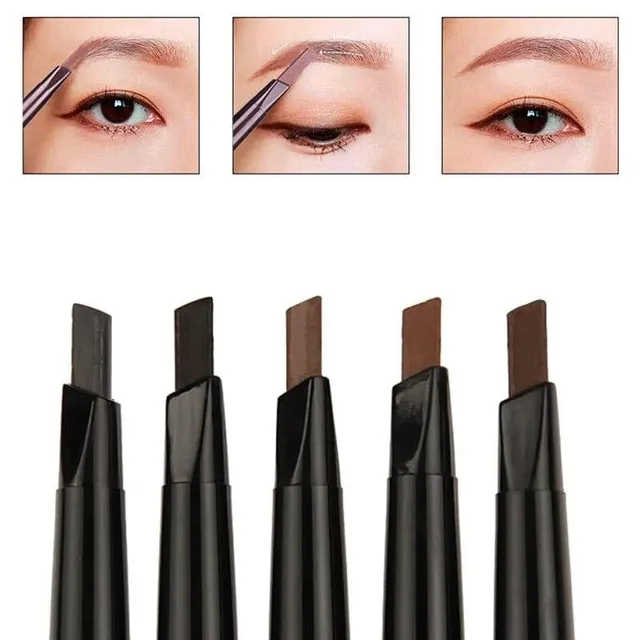 Waterproof double-sided eyebrow pencil