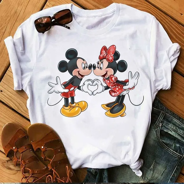 Women's modern T-shirt Mickey Mouse Burch