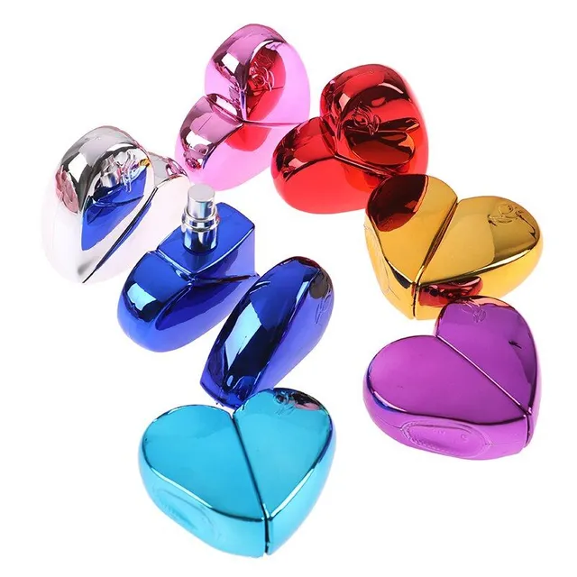 Heart-shaped travel perfume dispenser Claudia