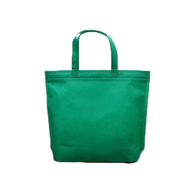 Šikovná jednobarevná nákupní taška bez potisku z odolného materiálu Lew