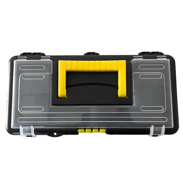 Plastic tool case - multifunctional storage box for DIY and Electrician