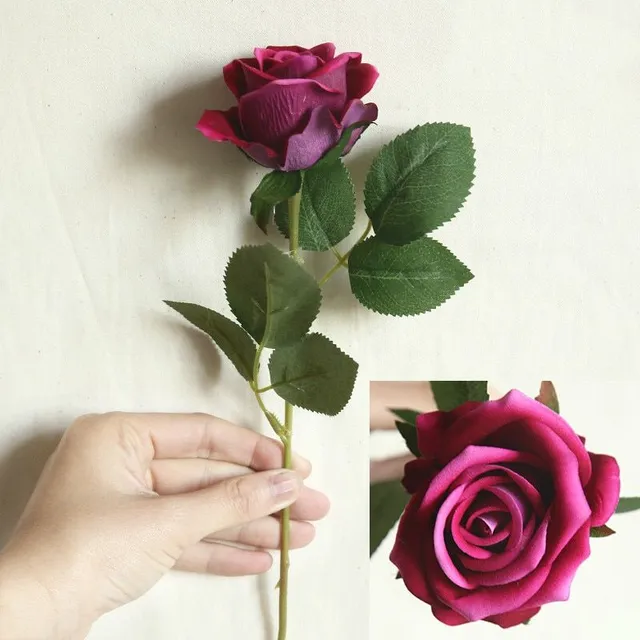 Unique original decorative artificial rose - more colors