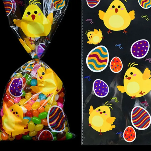 50 decorated bags for Easter gift