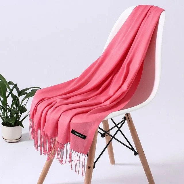 Luxury long scarves KIXI 110g-watermelon