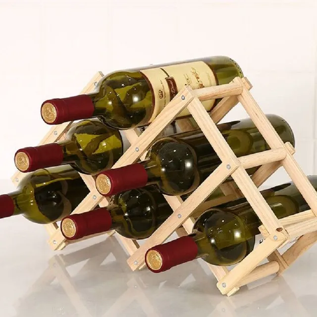 Wooden wine rack C75