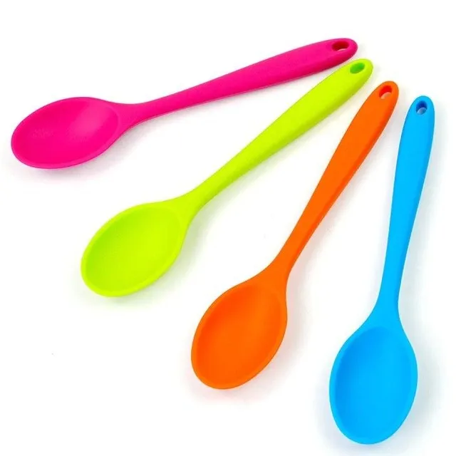 Baby silicone spoon J2462