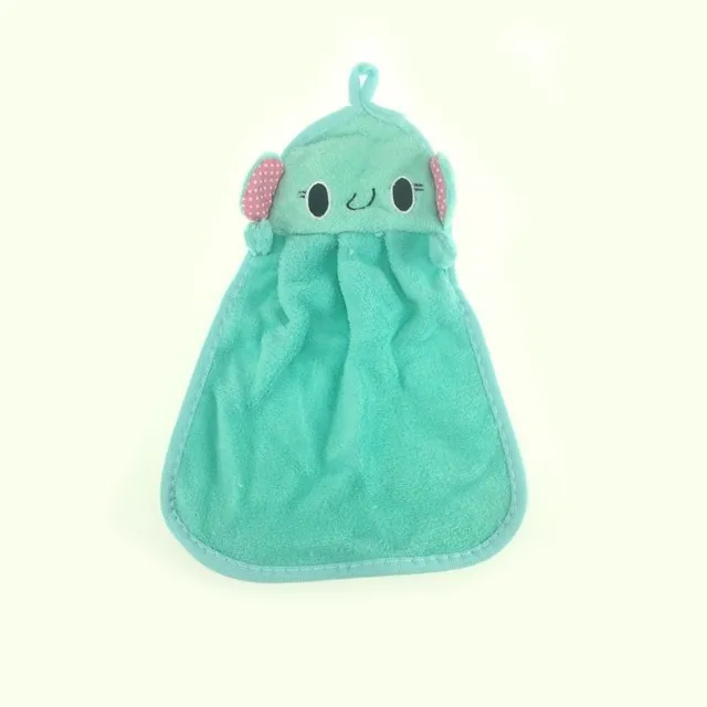 Children's hang-up towel