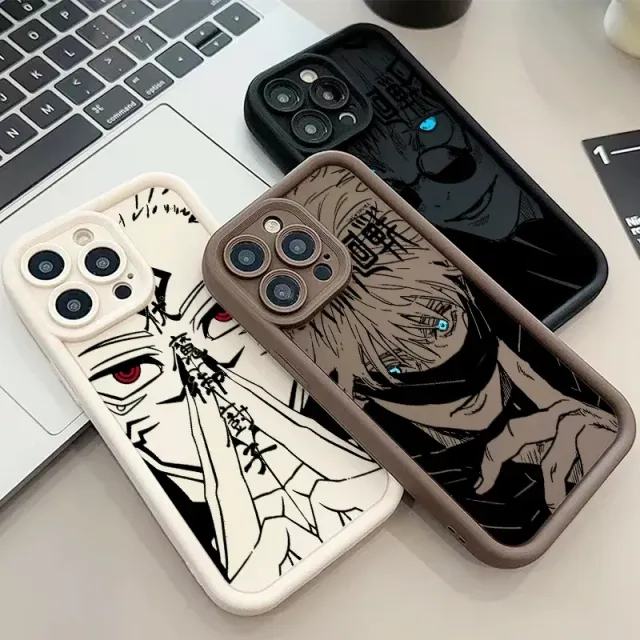 Cover for iPhone phones with themes of anime characters from favourite manga comics