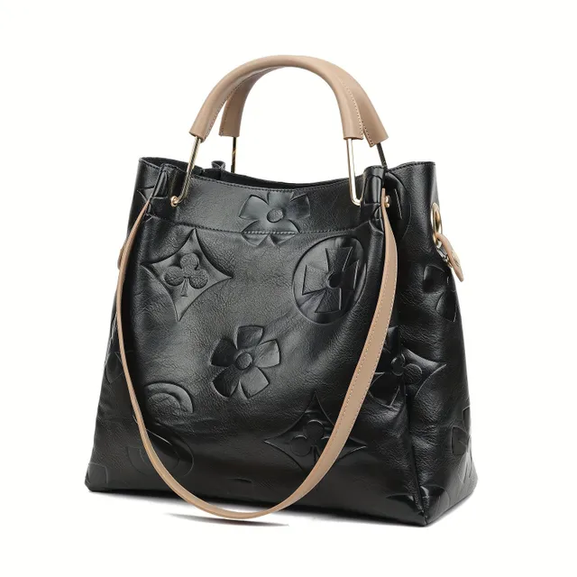 Flower bag with luxury relief