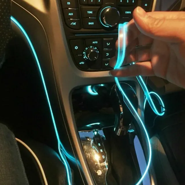 Iluminare LED USB pentru mașină