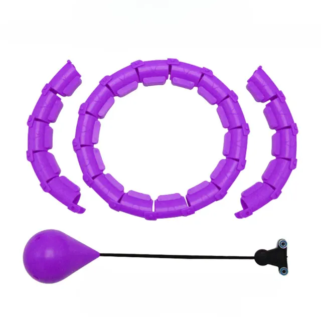 Fitness Sport Hoop Smart Upgrade Intelligent Sport Hoop Regulowana ćwiczenia na violet 24-casti