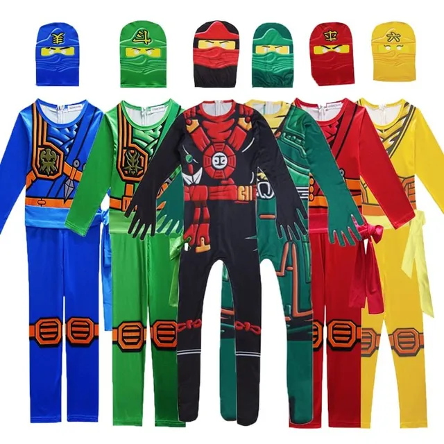 Costum ninja pentru copii - diverse culori