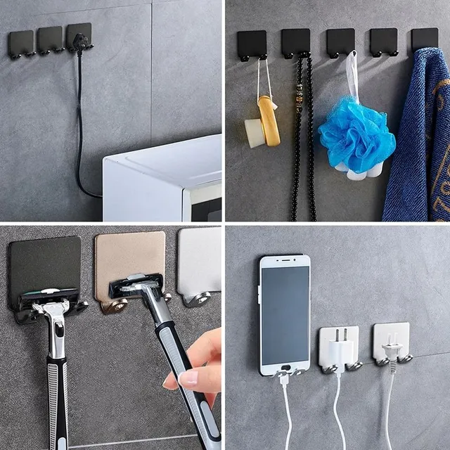 Mirza Stainless Steel Wall Razor Holder saját kezűleg