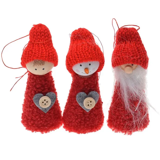 Christmas ornaments 3 pcs