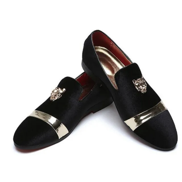Men's loafers with silver strap - 3 colours
