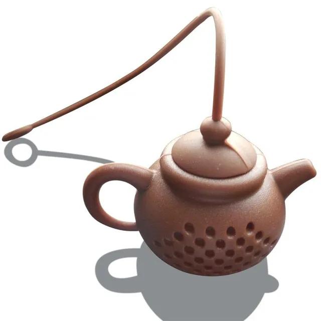 Szilikon zsák laza teához teáskannák formájában