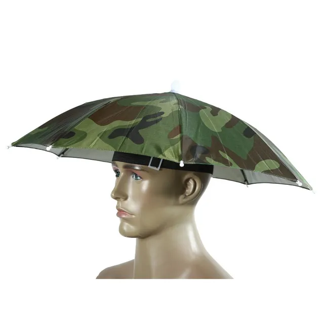 Deštník na hlavu pro rybáře