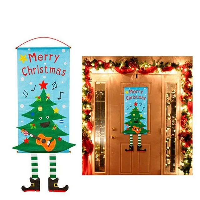 Christmas decorations for doors