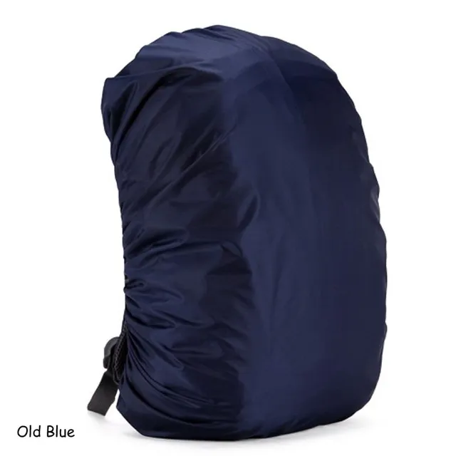 Praktický kryt batohu proti dešti old-blue 35l