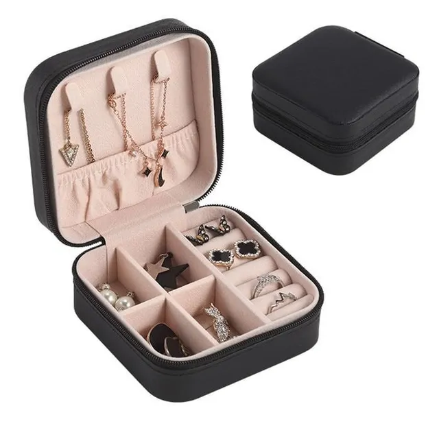 Ladies jewellery organiser - rectangular jewellery box