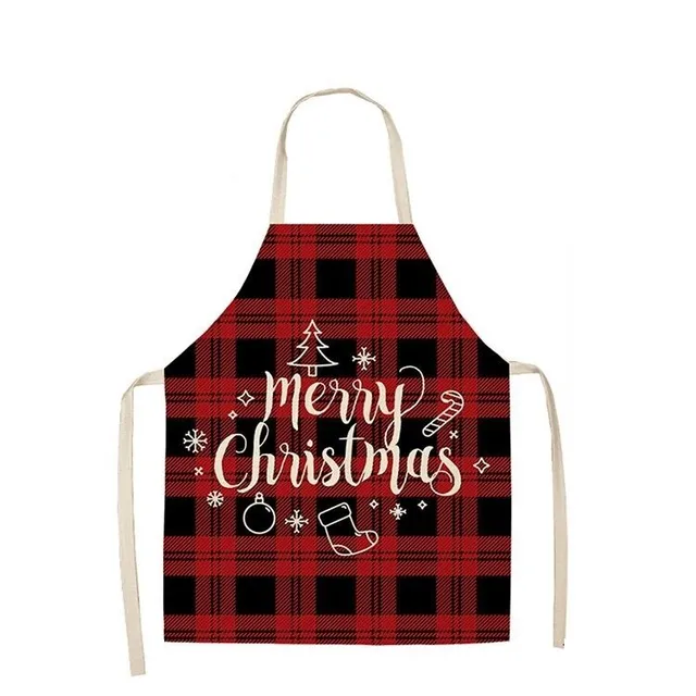 Christmas kitchen apron C597