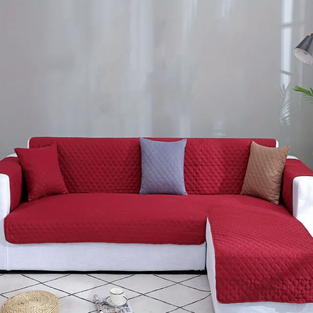 Waterproof sofa cover for furniture protection - reversible, easy to clean and ideal for bedroom, office and living room decoration