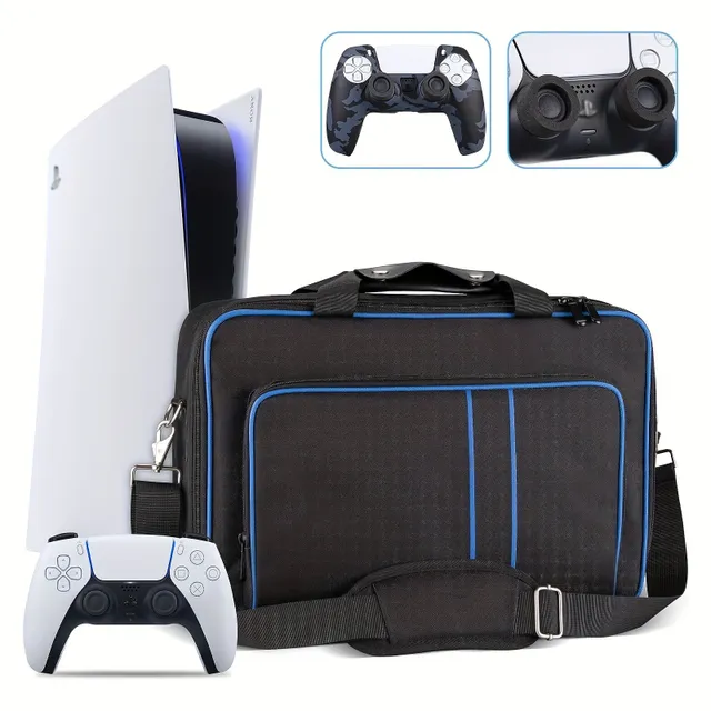 Przenośny plecak na PlayStation 5 z dużą przestrzenią pamięci - na