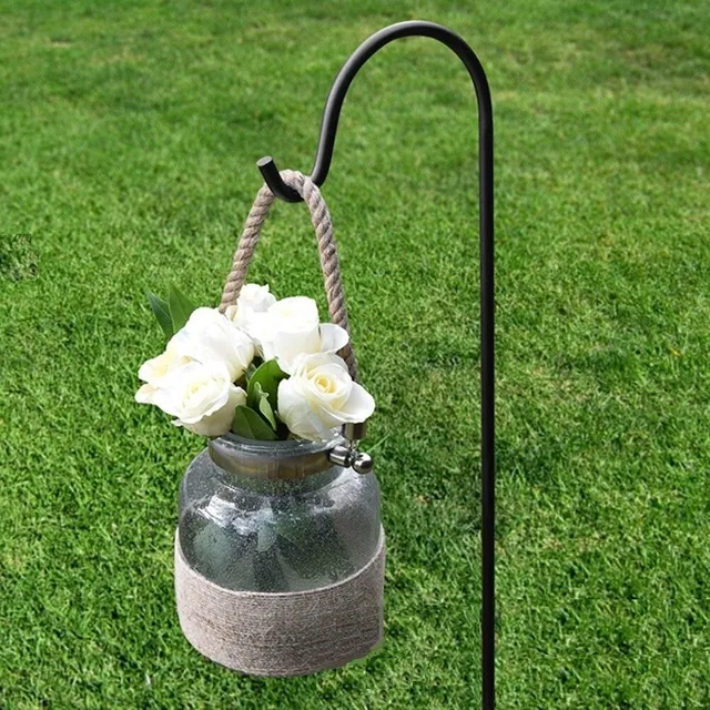 Stitching holder for garden decorations