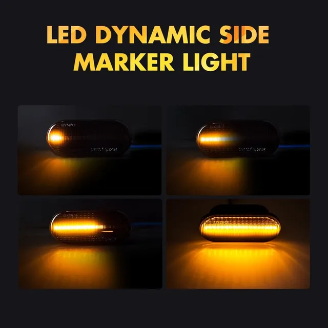 Dynamic turn signals for VW, SEAT, ŠKODA and FORD