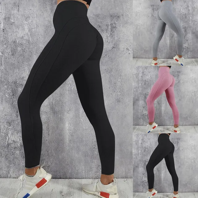 Shaping leggings with high waist