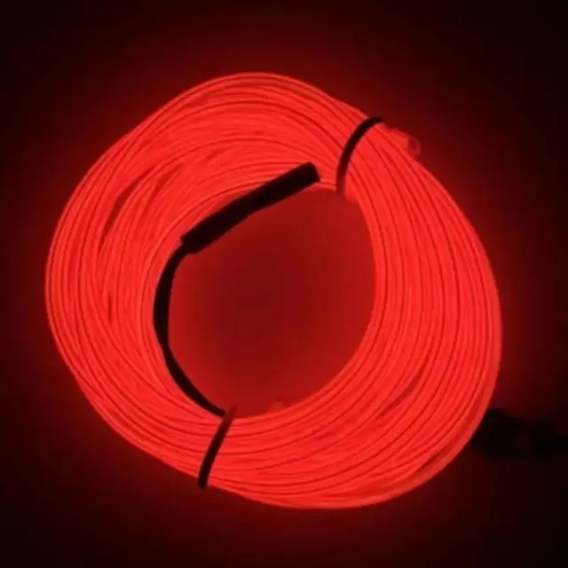 Dekoratívny LED kábel - 3M - 5 farieb