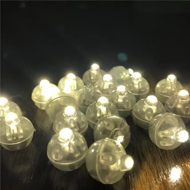 Dekoráció - LED léggömb fények 10 db