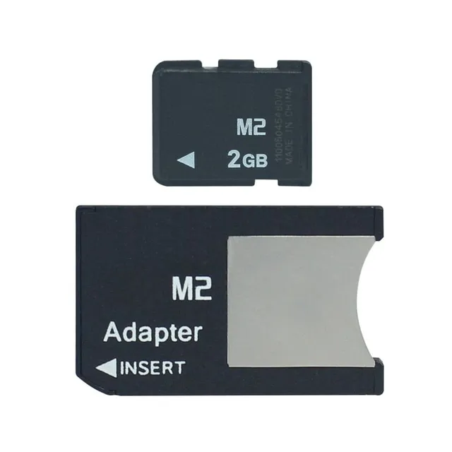 M2 memóriakártya adapterrel