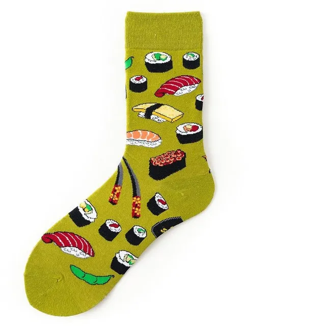 Funny socks with motifs