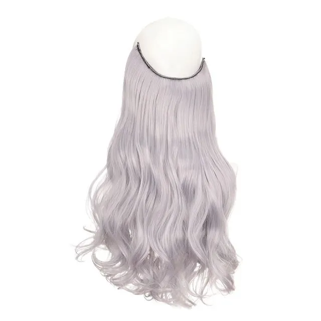 Synthetic hair extensions