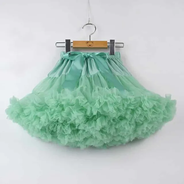 Children's fluffy skirt Pullies