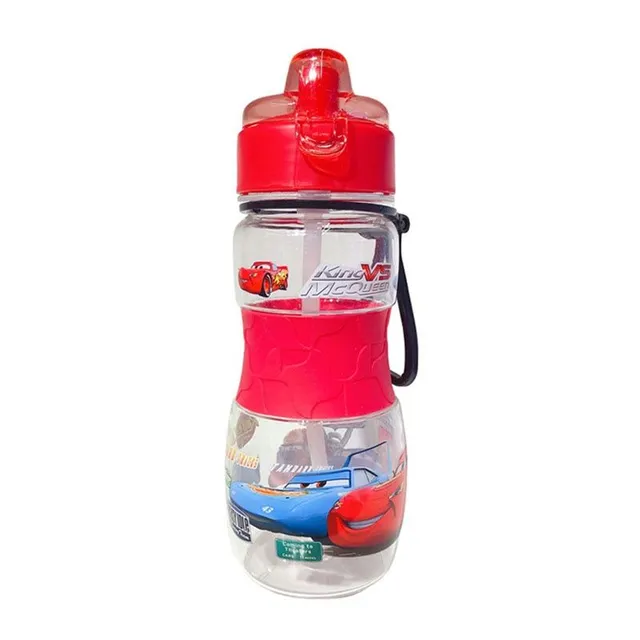 Baby bottle with Disney straw