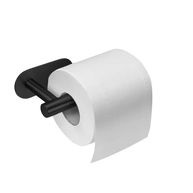 Stainless steel toilet paper holder