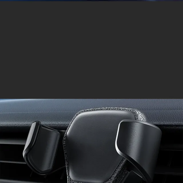 Car phone holder for ventilation holes
