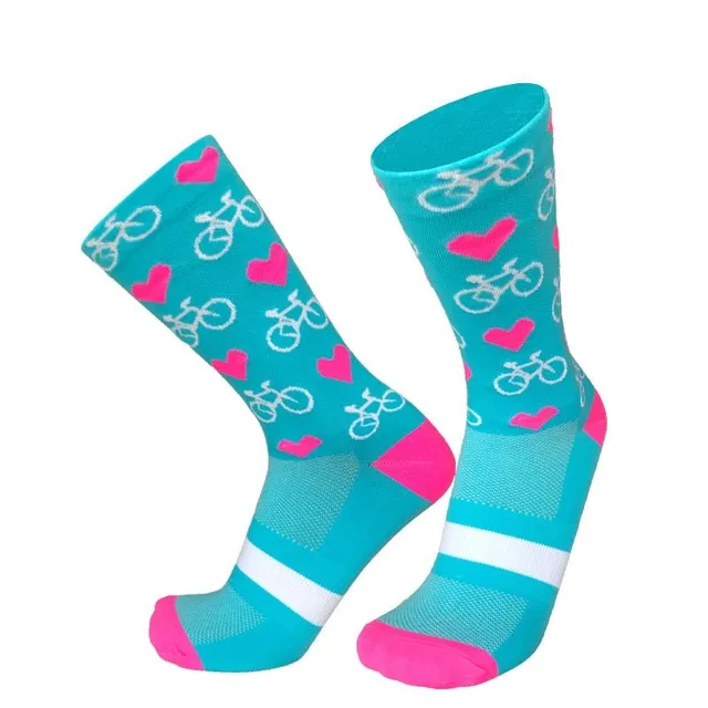 Legrační pohodlné cyklistické ponožky - viac variantov