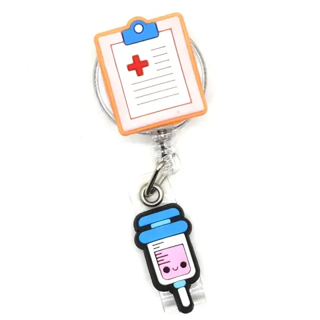 1pc High quality Silicone Extruder Signal Holder for Doctors and Medics with Cute Cartoon Design