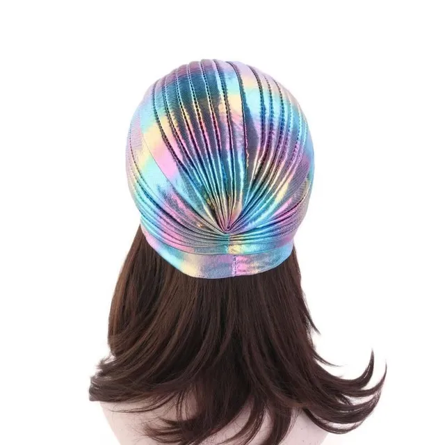 Rainbow women's turban