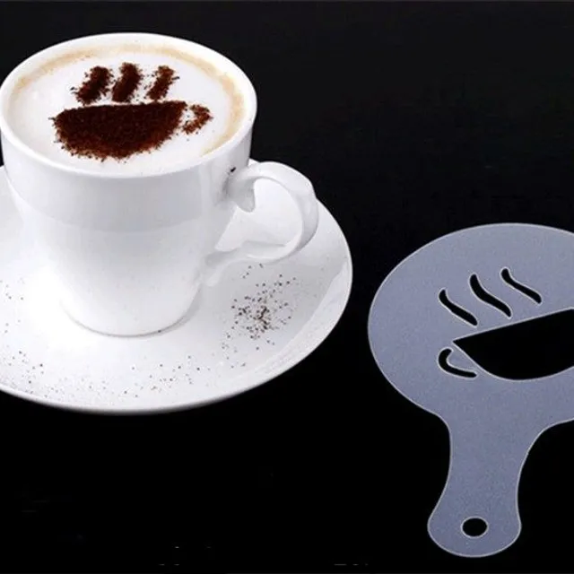 Kép sablonok kávéhoz - 16 db