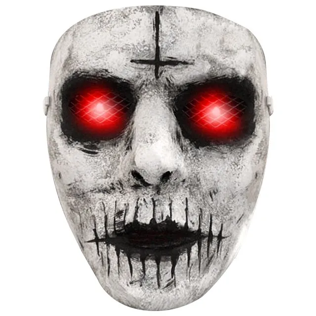 Strašidelná Halloweenová maska s motívom smrti