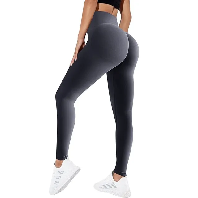 High waisted leggings for women with sexy push-up effect for sports and fitness