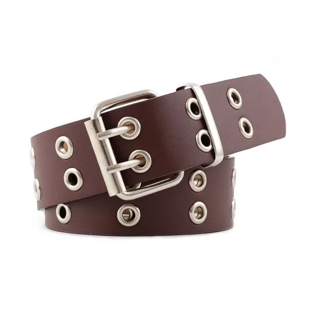 Unisex belt with metallic details Soren