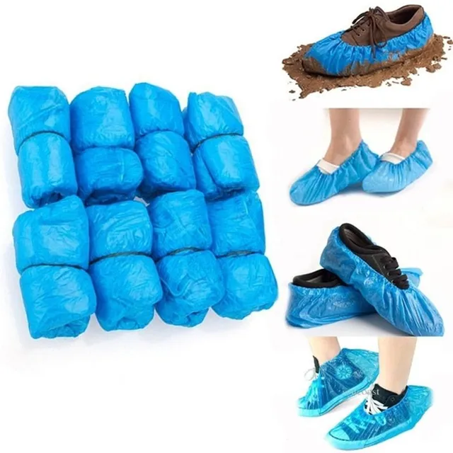 PVC shoe covers - 100 pieces