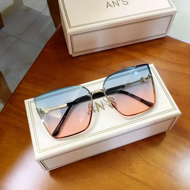 Luksusowe damskie okulary przeciwsłoneczne