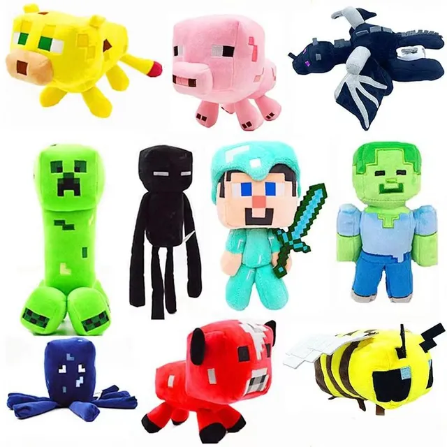 Plush toy Minecraft Mini Crafter Creeper