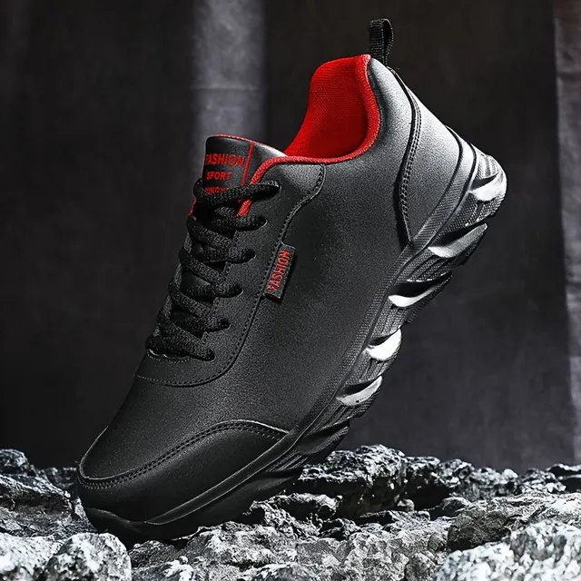 Men's all-round sneakers with soft sole, comfortable anti-slip lace boots for leisure
